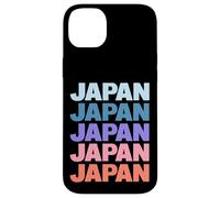 Funny Modern Repetitive Text Design Japan Japanese Coque pour iPhone 14 Plus