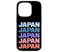 Funny Modern Repetitive Text Design Japan Japanese Coque pour iPhone 14 Pro