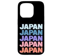 Funny Modern Repetitive Text Design Japan Japanese Coque pour iPhone 15 Pro