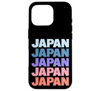 Funny Modern Repetitive Text Design Japan Japanese Coque pour iPhone 16 Pro