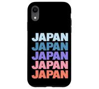 Funny Modern Repetitive Text Design Japan Japanese Coque pour iPhone XR