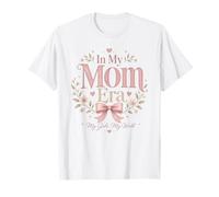 Funny Mom Era Mes Filles, mère de Filles, mères Florales T-Shirt