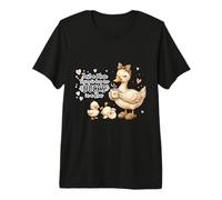 Funny Mom Just a Mom Trying to Keep Her Ducks Humor T-Shirt Haut de Gamme