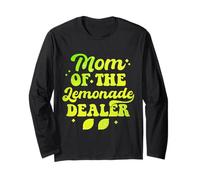 Funny Mom of The Lemonade Dealer Summer Lemonade Lover Manche Longue
