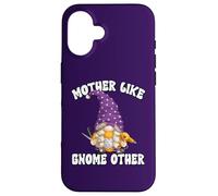 Funny Mom Saying for Hairdresser Purple Hairstylist GNOME Coque pour iPhone 16