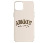 Funny Mom Western Cowboy. Mommin' Ain't Easy Coque pour iPhone 14 Plus