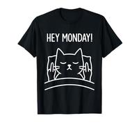 Funny Monday Mood Fatigué Sarcastic Lazy Morning T-Shirt