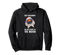 Funny Monero To The Moon Coin de confidentialité Blockchain Crypto Sweat à Capuche
