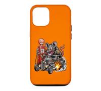 Funny Monster Rat Hotrod Station Essence Garage Art Coque pour iPhone 12/12 Pro