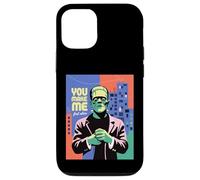Funny Monster Saying You Make Me Feel Alive Humour Femmes Hommes Coque pour iPhone 12/12 Pro