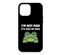 Funny Mood Attitude Introvert I'm Not mad It’s Just My Face Coque pour iPhone 12 Pro Max