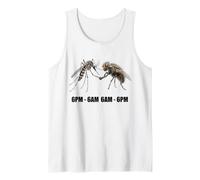 Funny Mosquito and Fly Night Shift Day Shift Meme Débardeur