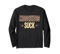 Funny Mosquitos Suck Mosquito Malaria Haters Manche Longue