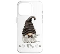 Funny Mr & Mrs GNOME for Matching Couples with GNOME Groom Coque pour iPhone 16 Pro