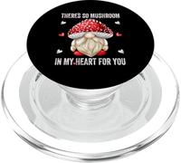 Funny Mushroom GNOME Pun Valentines Toadstool for Mom PopSockets PopGrip pour MagSafe