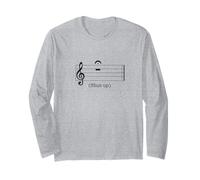Funny Music Rest Silence Design - Shut Up Manche Longue