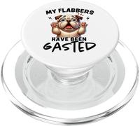 Funny My Flabbers Have Been Gastted Dogs Mignon Puppy Amoureux PopSockets PopGrip pour MagSafe