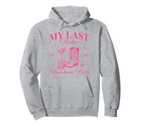 Funny My Last Rodeo Bachelorette Cowgirl Bachelorette Party Sweat à Capuche