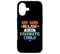 Funny My Son in-Law Favorite Child Retro Family Joke Coque pour iPhone 17