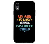 Funny My Son in-Law Favorite Child Retro Family Joke Coque pour iPhone XR