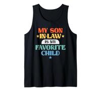 Funny My Son in-Law Favorite Child Retro Family Joke Débardeur