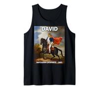 Funny Napoleon Bonaparte David Chat Français Funny Cat Horse Débardeur