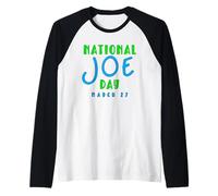 Funny National Joe Day 27 Mars Manche Raglan