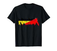 Funny Nausea Drapeau Allemagne Couleurs T-Shirt