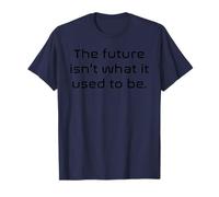 Funny Nerdy : Le futur n'est plus ce qu'il était en noir T-Shirt