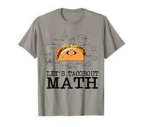 Funny Nerdy Let's Taco Bout Math Pi Day, Professeur de mathématiques Geek BK T-Shirt