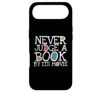 Funny Never Judge A Book by Its Movie Book Lovers Bookworms Coque pour iPhone Air