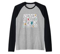 Funny Never Judge A Book by Its Movie Book Lovers Bookworms Manche Raglan
