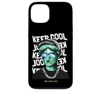 Funny New York City Cool Statue of Liberty Graphic Designs Coque pour iPhone 13