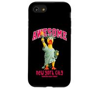 Funny New York City Statue of Liberty Yellow Rubber Duck Coque pour iPhone SE (2020) / 7/8