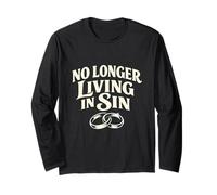 Funny No Longer in Sin Sin Wedding, Jeune mariée, Minimaliste Manche Longue