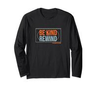 Funny Nostalgic Be Kind Rewind VHS Manche Longue
