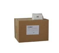 Funny Novafold Lot de 24 paquets de 250 serviettes distributrices, 1 couche, blanc brillant, 30 x 32 cm