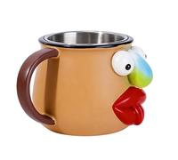 Funny Novelty Gift Silly Present Mugs - Humorous Novelty Cute Drinkware | Milk Cup Fun Coffee Mugs | Rotatable Head For Home For Home For Home Bedroom Living Room Kitchen Apartment Birthday