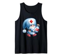 Funny Nurse GNOME Vintage Nurse Uniform for Women for Work Débardeur
