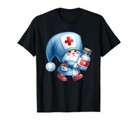 Funny Nurse GNOME Vintage Nurse Uniform for Women for Work T-Shirt