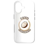 Funny Nutrition Love Coconuts Nutritionist Vegan Paleo Humor Coque pour iPhone 17