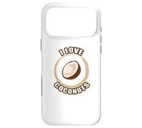 Funny Nutrition Love Coconuts Nutritionist Vegan Paleo Humor Coque pour iPhone 17 Pro Max