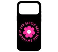 Funny Offensive You Should Have Been Swallow Happy Face Coque pour iPhone 17 Pro Max