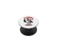 Funny Oh Canada Drapeau Canadien Tenant Un Drapeau de Dessin animé PopSockets PopGrip Adhésif
