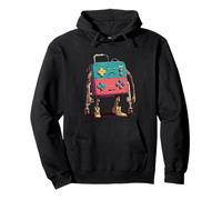 Funny Old Gaming Gamer Retro 80s 90s Jeu vidéo Old Gamer Sweat à Capuche