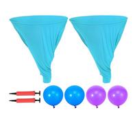 Funny Oma Pants Yard Game Set Enduring Grand-Mère Pants Yard Game Joyeuse surdimensionnée (Wathet, 2)