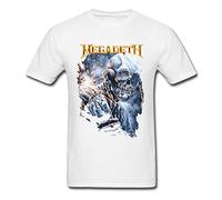 Funny on Discount Megadeth Mudnayne Rock and Roll Music Males T-Shirts XX-Large