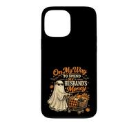 Funny on My Way to Spend My Husbandd's Money Halloween Ghost Coque pour iPhone 13 Pro Max