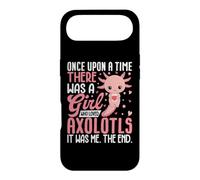 Funny Once Upon a Time There Was a Girl Who Loved Axolotls Coque pour iPhone Air