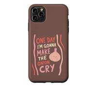 Funny Onion Pun Cuisine Cuisine One Day Im Gonna Cry Coque pour iPhone 11 Pro Max